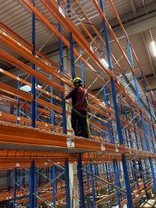 Zapojení opticko-kouřových hlásičů v regálových prostorech-Skladová hala-D (SEGRO)