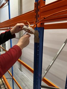 Zapojení opticko-kouřových hlásičů v regálových prostorech-Skladová hala-D (SEGRO)