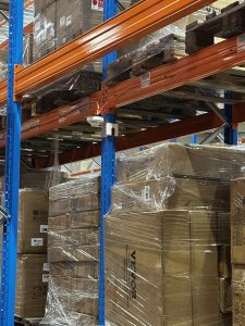 Zapojení signalizačních jednotek v regálových prostorech-Skladová hala-D (SEGRO)